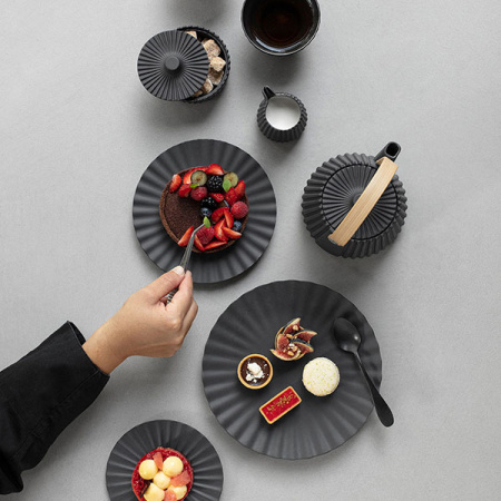 Пиала для чая «Пекое»;керамика;135мл;D=92,H=62мм;черный