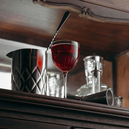 Ложка барная «Пробар Премиум Мотиво»;сталь нерж.;,L=40,B=3см;серебрист.