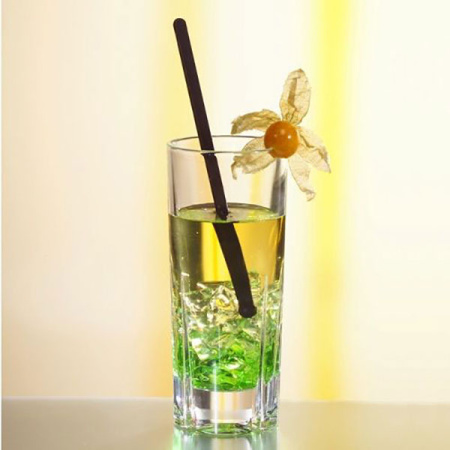 Мешалки для коктейлей «Шарик»[500шт];пластик;,L=16см;черный