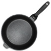 Сковорода глуб. «Блэк плюс»;алюм.литой,тефлон;D=24см;черный