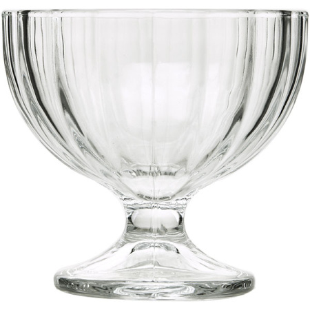 Креманка «Аляска»;стекло;260мл;D=103/65,H=93мм;прозр.