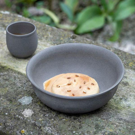 Салатник «Нау»;керамика;0,55л;D=173,H=60мм;серый