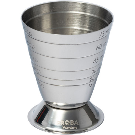 Джиггер «Пробар Премиум Орб»;сталь нерж.;D=44/55,H=69мм;серебрист.