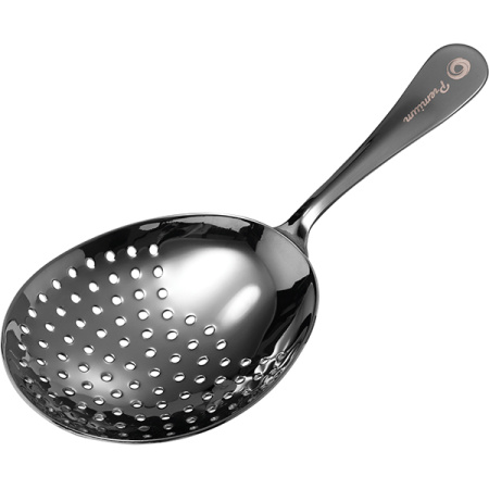 Стрейнер для джулепа «Пробар Премиум Оникс»;сталь нерж.;D=77,L=165мм;черный