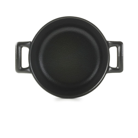 Форма для запекания;керамика;230мл;D=10,H=7см;черный