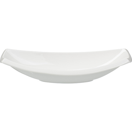 Салатник «Кунстверк» лодочка;фарфор;460мл;,H=55,L=300,B=120мм;белый