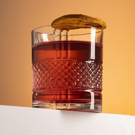 Олд фэшн (стакан) «Старс энд страйпс» набор[6шт];стекло;340мл;D=82,H=94мм;прозр.