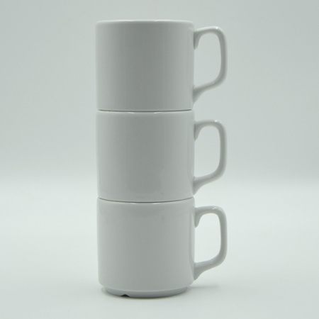 Кружка;фарфор;250мл;D=75,H=75мм;белый