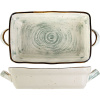 Форма для запекания «Пастораль»;фарфор;1л;,H=57,L=270,B=135мм;серый