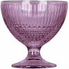 Креманка «Луиз»;стекло;300мл;D=10,4,H=10,3см;фиолет.