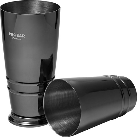 Шейкер американский «Пробар Премиум Оникс»;сталь нерж.;0,84л;D=90,H=178мм;черный