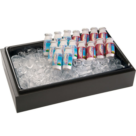 Станция буфетная «Фрэймс» для охлаждения GN 1/1;дерево,поликарбонат;,H=12,5,L=53,B=32,5см