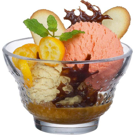 Креманка «Маэва Дотс»;стекло;350мл;D=120,H=74мм;прозр.