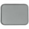 Поднос прямоугольный для Фаст Фуд;полипроп.;,L=45,7,B=35,5см;серый