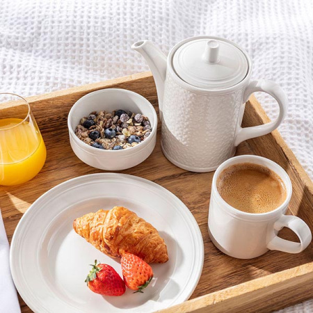 Кружка «Бид»;фарфор;285мл;белый