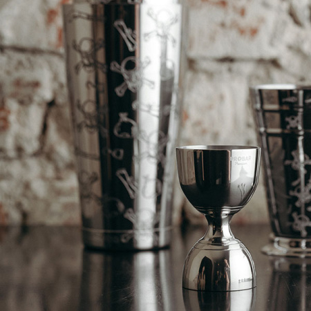 Джиггер «Пробар Премиум Пьюр» 30/60 мл;сталь нерж.;D=45/52,H=87мм;серебрист.