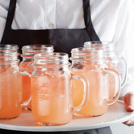 Кружка «Кватро Стаджони»;стекло;415мл;D=68,H=135,L=110,B=75мм;прозр.