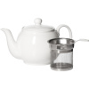 Чайник заварочный без сита;фарфор;0,5л;белый