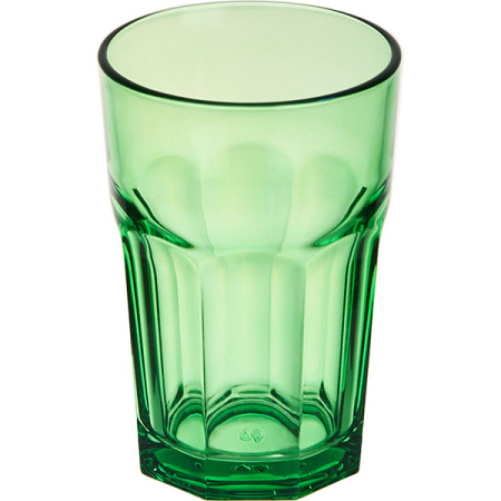 Хайбол (стакан) «Энджой»;стекло;350мл;D=83,H=122мм;зелен.