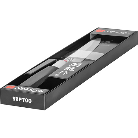 Нож кухонный «Токио» двусторонняя заточка;сталь нерж.,пластик;,L=235/120,B=25мм