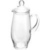 Кувшин с крышкой;стекло;1,2л;D=80/75,H=275,L=145мм;прозр.