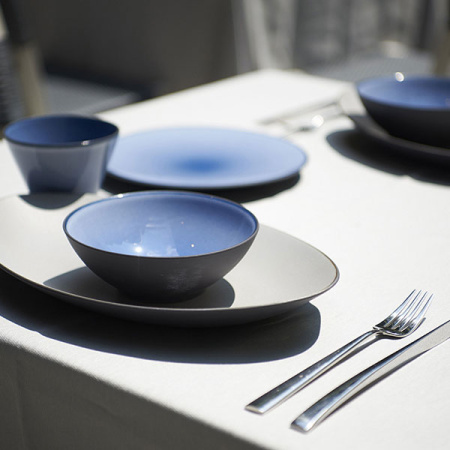 Салатник «Экинокс»;керамика;0,7л;D=190,H=65мм;синий