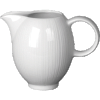 Молочник «Спайро»;фарфор;285мл;D=50,H=105,L=145,B=95мм;белый