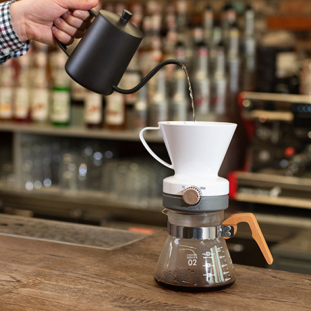 Воронка иммерсионная с таймером;пластик;D=120/64мм