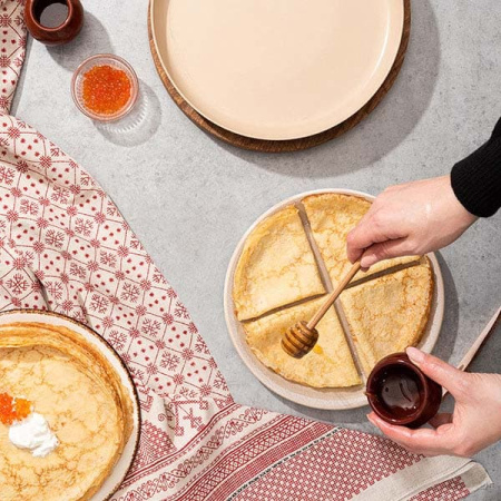 Ложка для меда;дер. олива;,L=15см