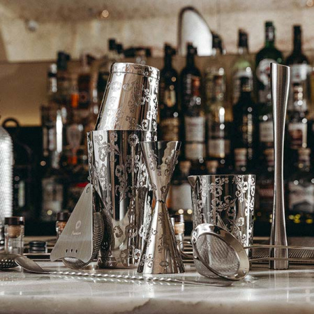 Стрейнер «Пробар Премиум Пьюр»;сталь нерж.;D=10,7,L=11,5см;серебрист.