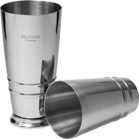 Шейкер американский «Пробар Премиум Орб»;сталь нерж.;0,84л;D=90,H=178мм;серебрист.