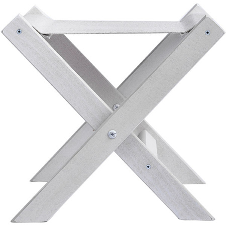 Подставка для сумок «Крафт 60»;бук;,H=31,5,L=35,B=31см;белый,свет.-сер.