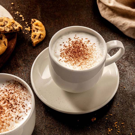 Кружка «Тэйст вайт»;фарфор;285мл;D=86,H=79,L=117мм;белый