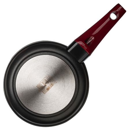 Сковорода «Винум»;алюм.литой,бакелит;D=200,H=65мм;черный,красный