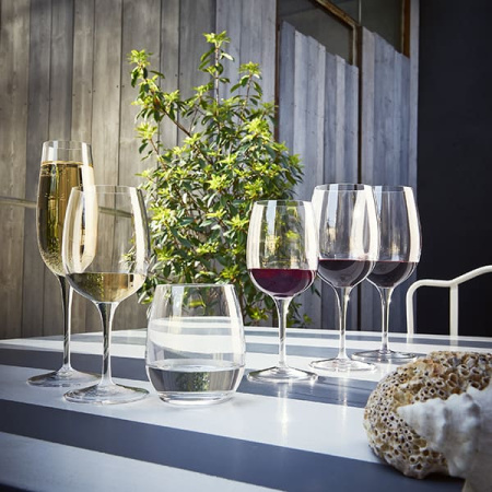 Бокал для вина «Пэлас»;хр.стекло;0,57л;D=70/93,H=220мм;прозр.