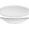 Салатник «Кунстверк» лодочка;фарфор;460мл;,H=55,L=300,B=120мм;белый