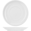 Блюдце для бульонной чашки «Коллаж» для фк376;фарфор;D=155/80мм;белый