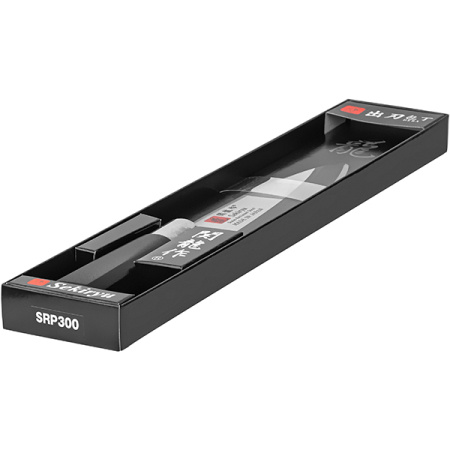 Нож кухонный «Токио» односторонняя заточка;сталь нерж.,пластик;,L=285/150,B=47мм