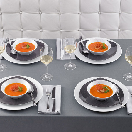 Салатник «Опшенс»;фарфор;470мл;D=16,H=5см;белый