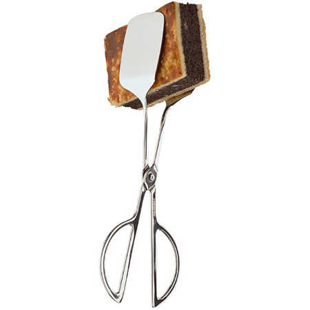 Щипцы сервировочные для выпечки;сталь нерж.;,L=250/70,B=45мм;металлич.