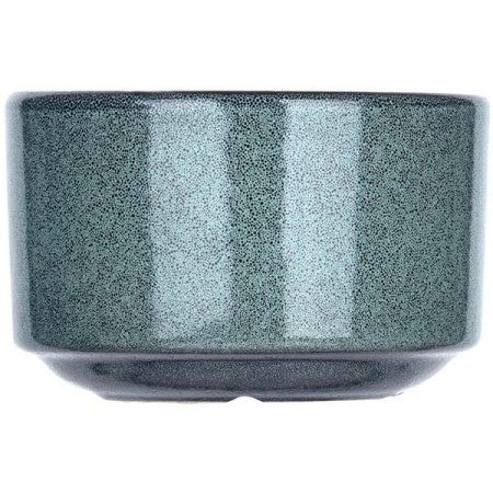 Сахарница «Млечный путь бирюза»;фарфор;350мл;бирюз.,черный