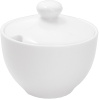 Сахарница «Кунстверк»;фарфор;200мл;D=93,H=75мм;белый