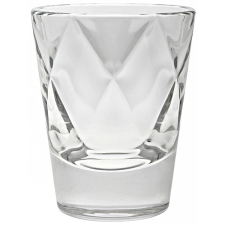 Стопка «Кончерто»;стекло;80мл;D=57,H=72мм;прозр.