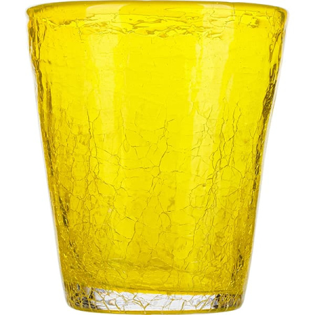 Олд фэшн «Колорс»;стекло;310мл;D=9,H=10см;желт.