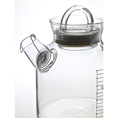 Чайник заварочный;стекло;0,8л;D=78мм