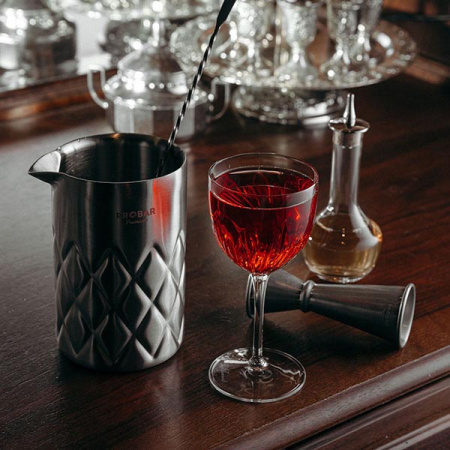 Ложка барная «Пробар Премиум Мотиво»;сталь нерж.;,L=40,B=3см;серебрист.