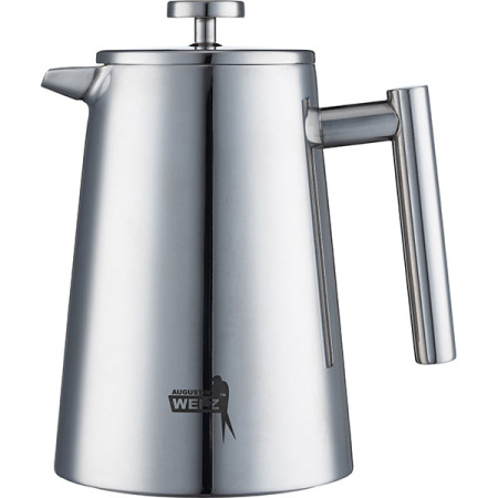 Френч-пресс;сталь нерж.;1л;металлич.