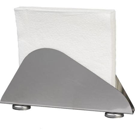 Салфетница;сталь;,H=75,L=167,B=20мм;серебрист.