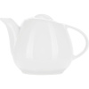 Чайник заварочный «Таир»;фарфор;450мл;D=68,H=105,L=154мм;белый