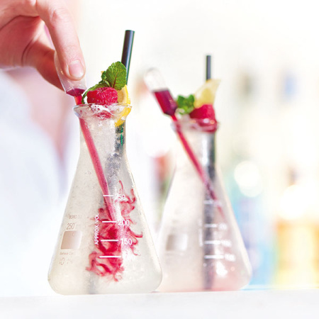 Стакан для коктейлей «Колба»;стекло;50мл;D=51,H=85мм;прозр.